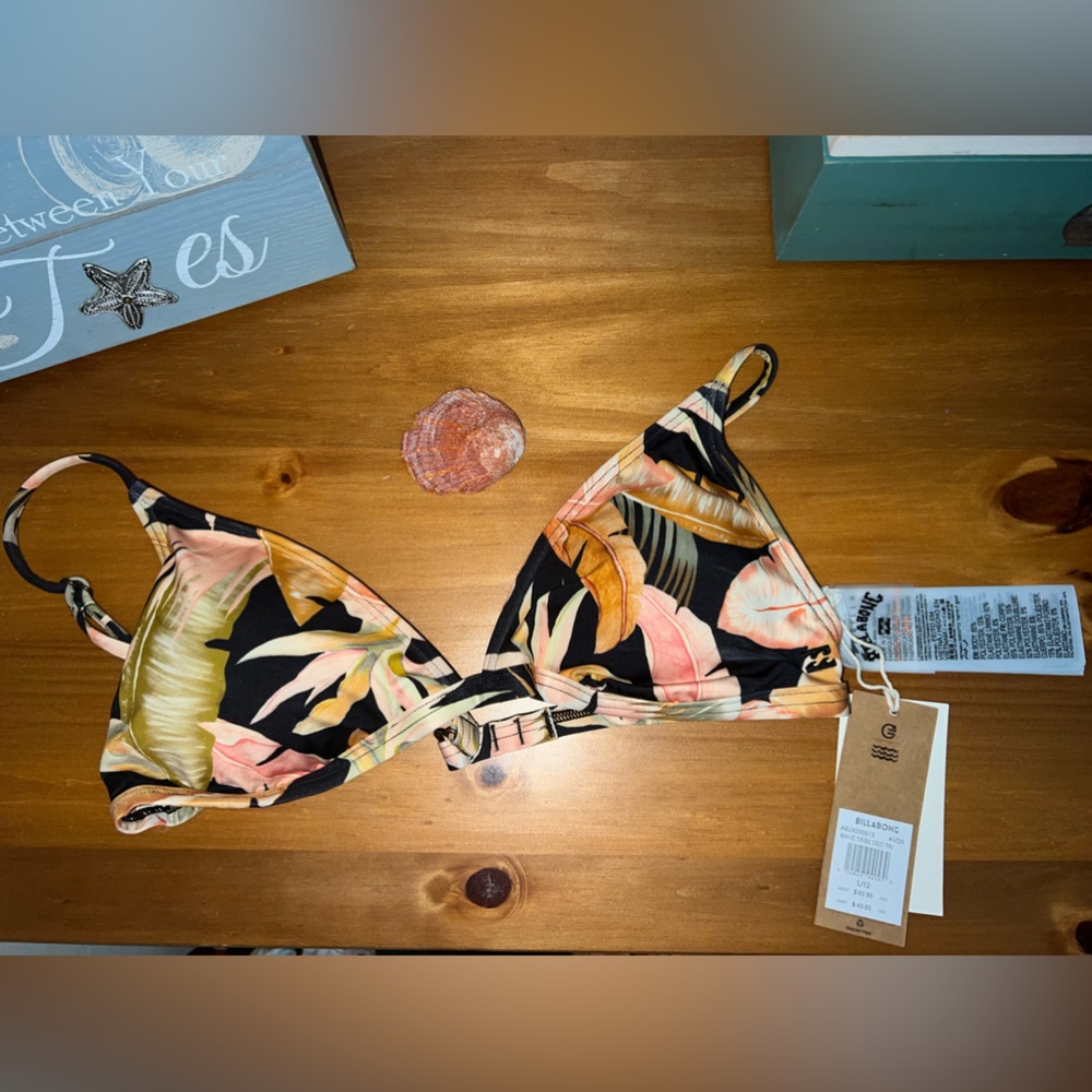Billabong Jungle Cruise triangle bikini top